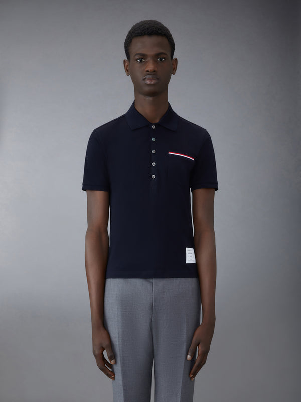 PIQUE POCKET POLO - featured image