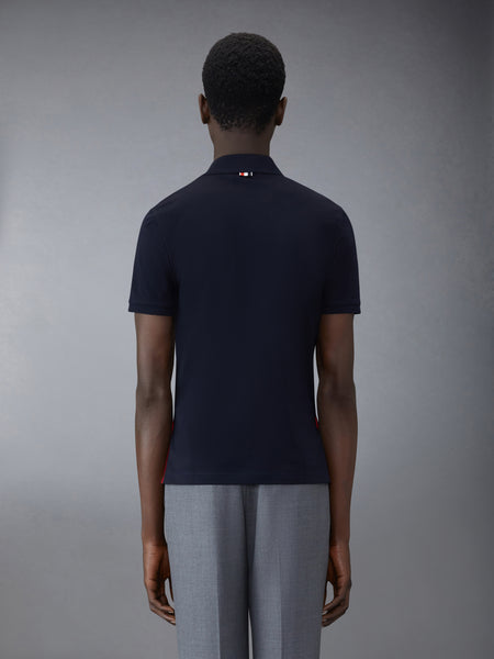 PIQUE POCKET POLO NAVY