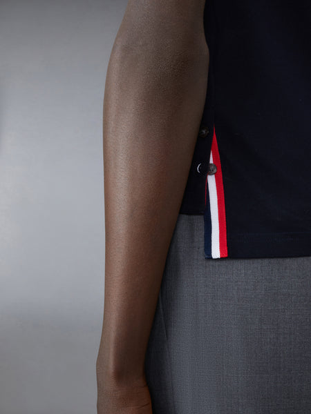 PIQUE POCKET POLO NAVY