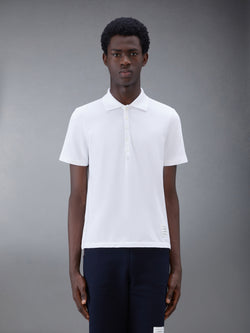 PIQUE RWB STRIPE RELAXED POLO