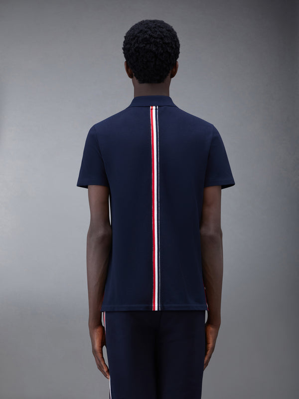 PIQUE RWB STRIPE RELAXED POLO - image 2