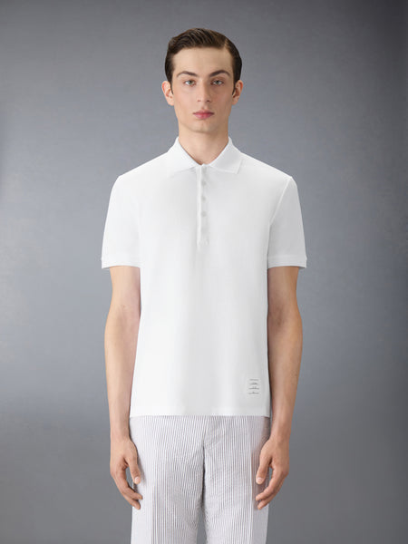 CLASSIC PIQUE 4-BAR POLO WHITE