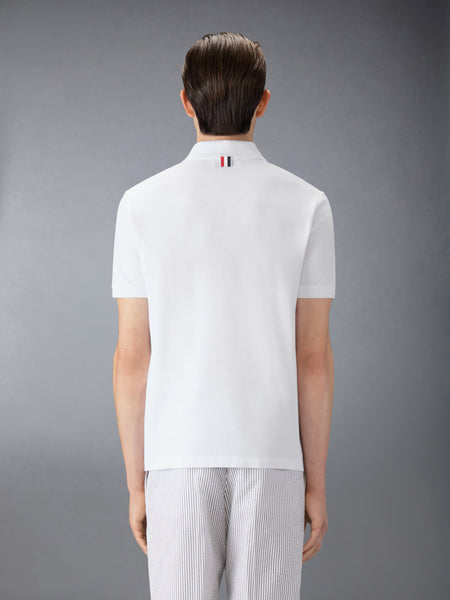 CLASSIC PIQUE 4-BAR POLO WHITE