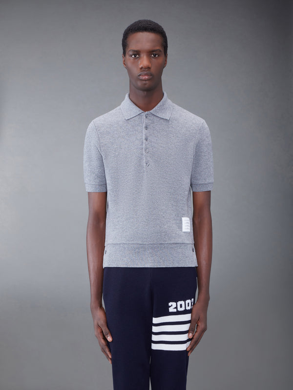 CASHMERE PIQUE 2003 RIB CUFF POLO - featured image