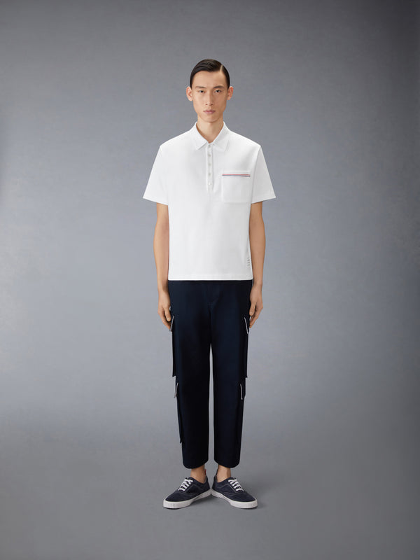 JERSEY RWB STRIPE OVERSIZED POLO - image 3