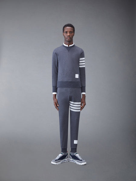 CLASSIC LOOPBACK 4-BAR SWEATPANTS CHARCOAL