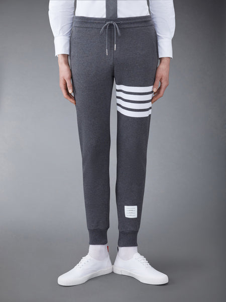 CLASSIC LOOPBACK 4-BAR SWEATPANTS DARK GREY