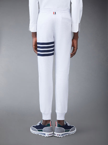 CLASSIC LOOPBACK 4-BAR SWEATPANTS WHITE-GREY