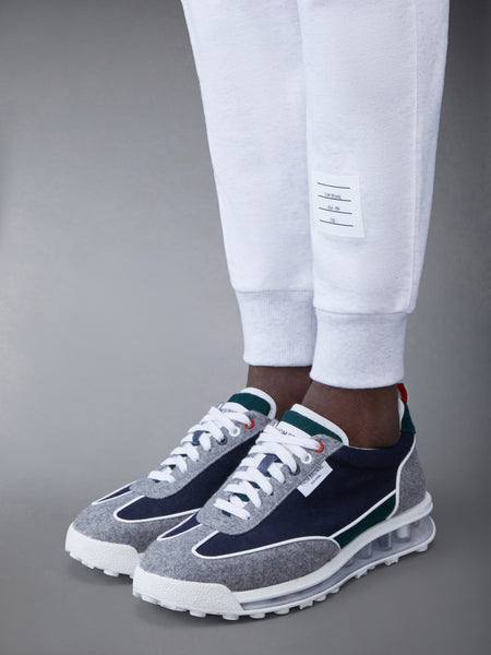 CLASSIC LOOPBACK 4-BAR SWEATPANTS WHITE-GREY