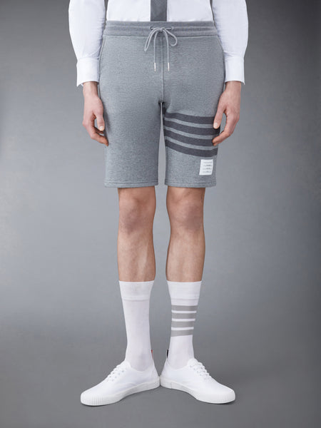 LOOPBACK TONAL 4-BAR SWEATSHORTS MED GREY