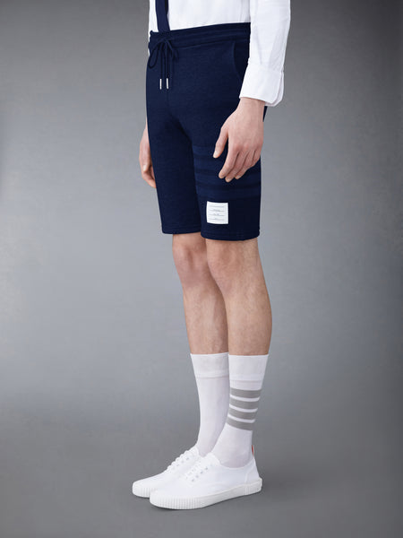 LOOPBACK TONAL 4-BAR SWEATSHORTS NAVY