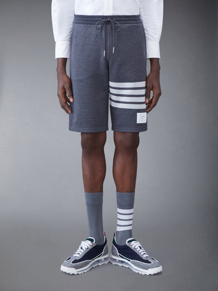 LOOPBACK TONAL 4-BAR SWEATSHORTS CHARCOAL