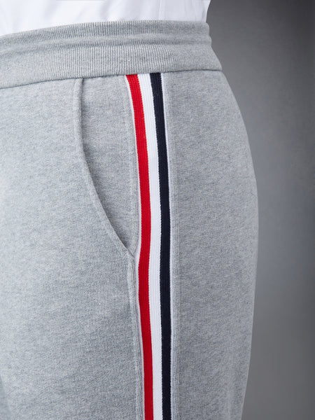 CLASSIC LOOPBACK STRIPE SWEATPANTS LT GREY