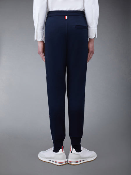 CLASSIC LOOPBACK STRIPE SWEATPANTS NAVY