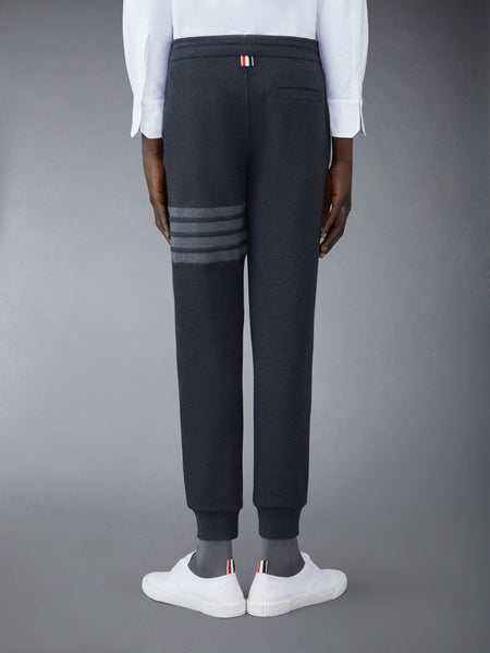 WAFFLE 4-BAR SWEATPANTS CHARCOAL