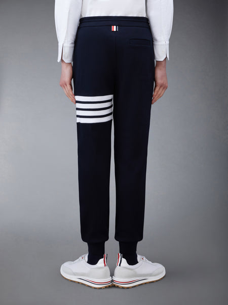 WAFFLE 4-BAR SWEATPANTS NAVY