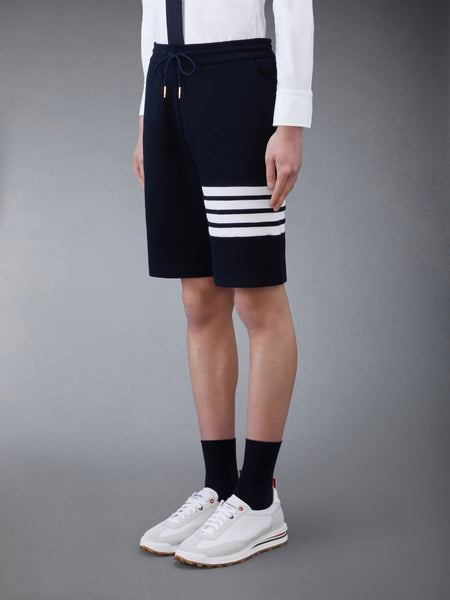 WAFFLE 4-BAR SWEATSHORTS NAVY