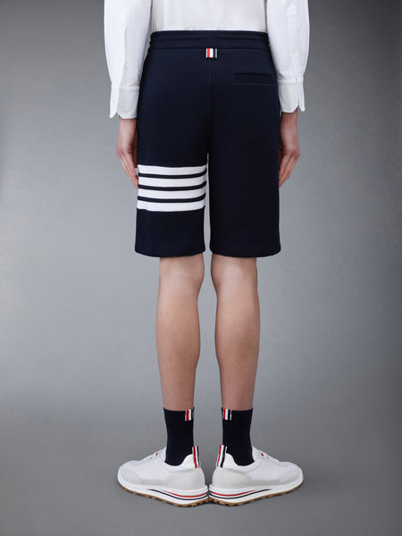 WAFFLE 4-BAR SWEATSHORTS NAVY