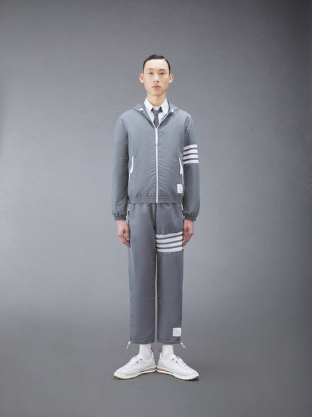 RIPSTOP MESH 4-BAR TRACK PANT MED GREY