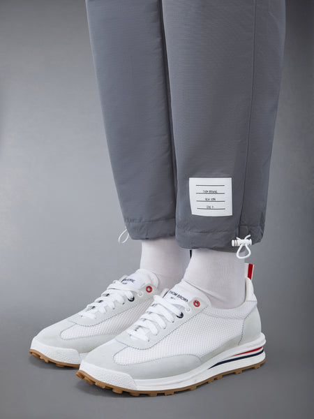 RIPSTOP MESH 4-BAR TRACK PANT MED GREY