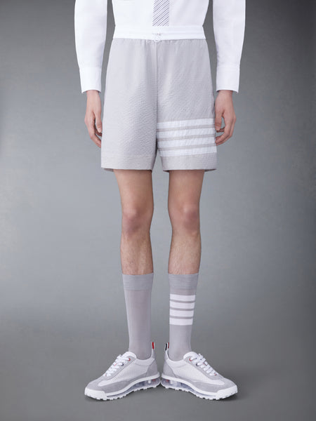 ULTRALIGHT RIPSTOP 4-BAR MID THIGH  SHORTS LT GREY