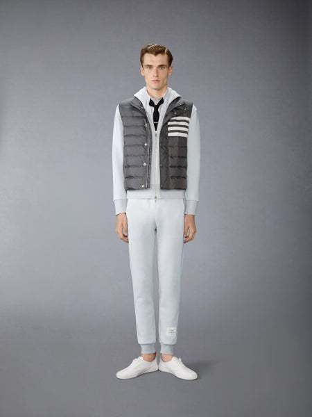 SOLID LOOPBACK JERSEY 4-BAR SWEATPANTS PALE GREY