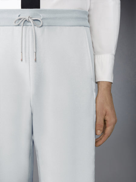SOLID LOOPBACK JERSEY 4-BAR SWEATPANTS PALE GREY