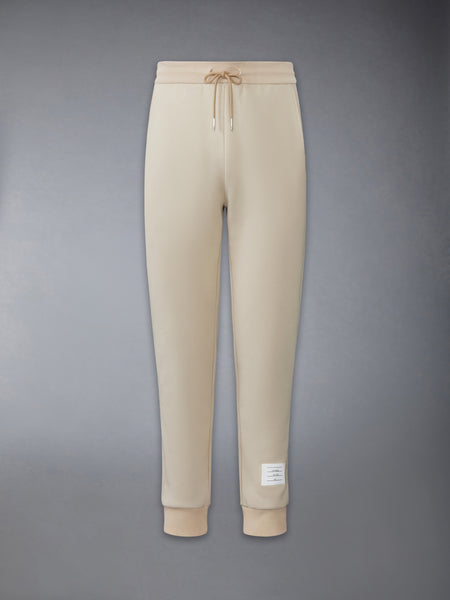 SOLID LOOPBACK JERSEY 4-BAR SWEATPANTS BEIGE