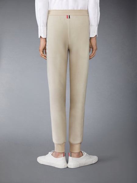 SOLID LOOPBACK JERSEY 4-BAR SWEATPANTS BEIGE