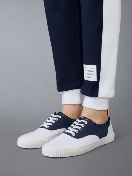 SOLID LOOPBACK JERSEY 4-BAR SWEATPANTS NAVY