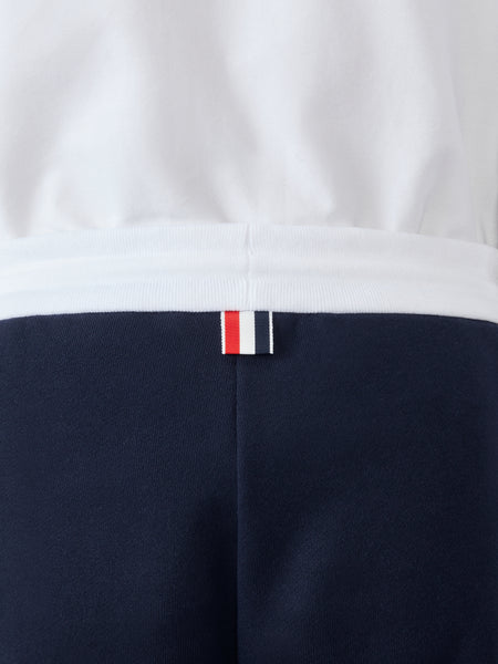 SOLID LOOPBACK JERSEY 4-BAR SWEATPANTS NAVY