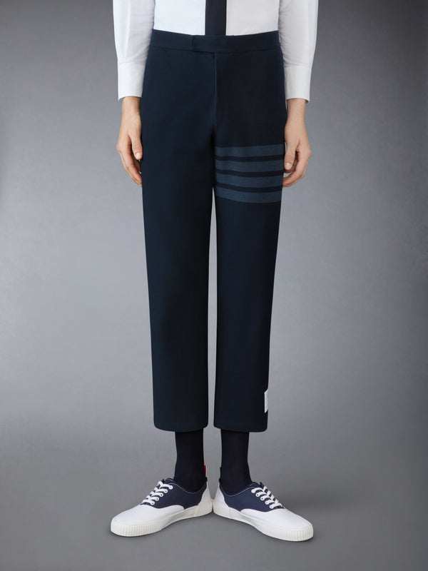 DOUBLE FACE TECH TWILL 4-BAR TROUSERS - image 1