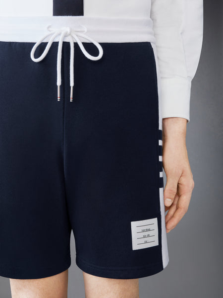 CLASSIC LOOPBACK 4-BAR SWEATSHORTS NAVY