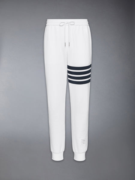 CLASSIC LOOPBACK 4-BAR SWEATPANTS WHITE /NAVY