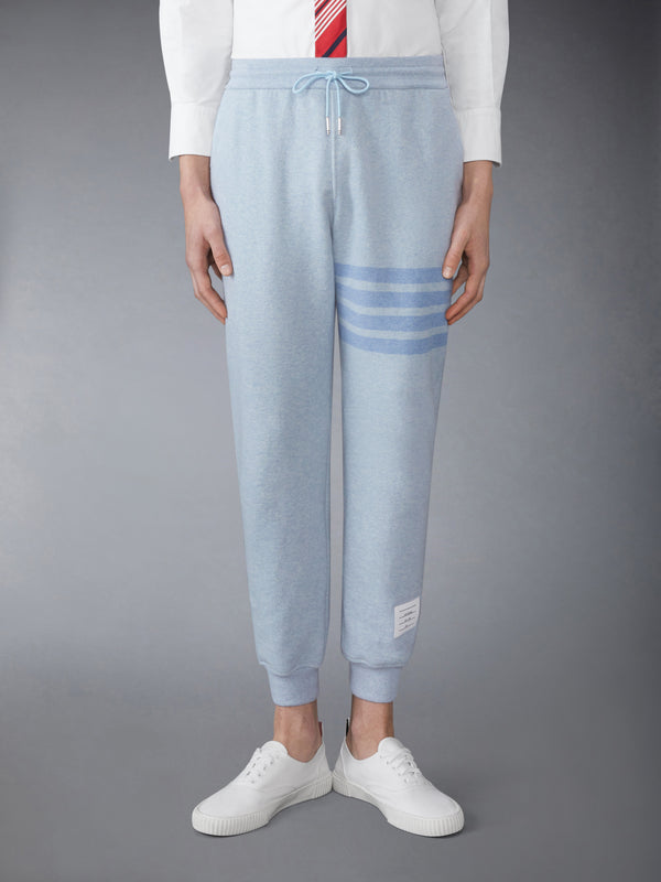 MELANGE BRUSHED LOOPBACK 4-BAR SWEATPANTS - image 1