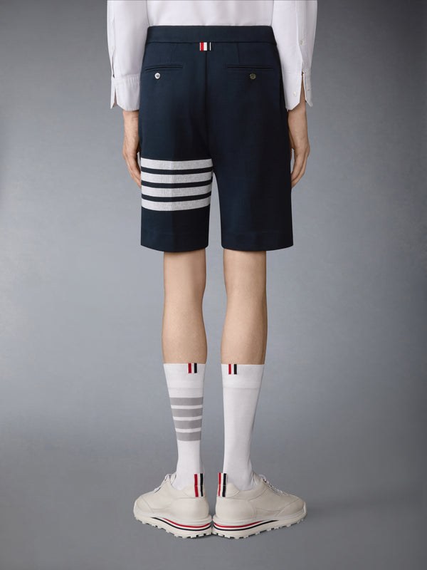 DOUBLE FACE KNIT 4-BAR BERMUDA SHORTS - image 2