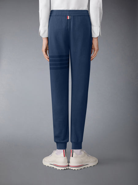 SOLID LOOPBACK OVERDYED 4-BAR SWEATPANTS NAVY