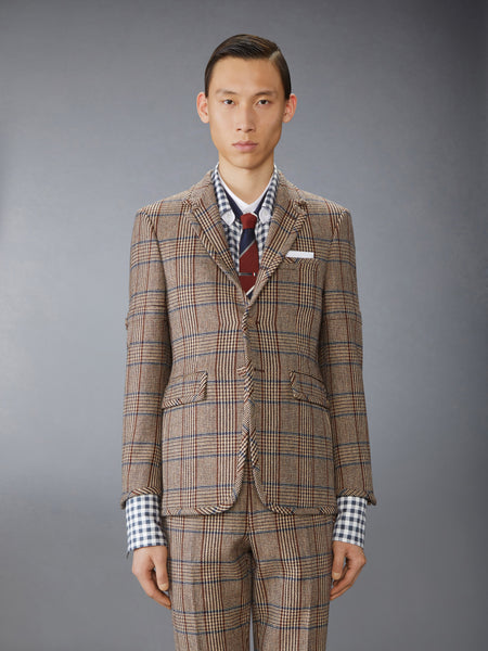 HUNTING TWEED ARMBAND SPORTCOAT DARK BROWN