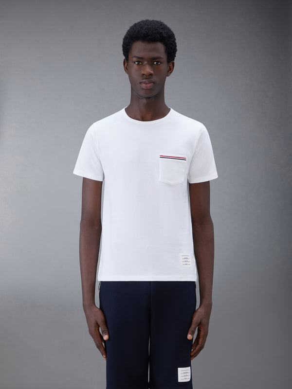 JERSEY RWB STRIPE POCKET TEE - featured image