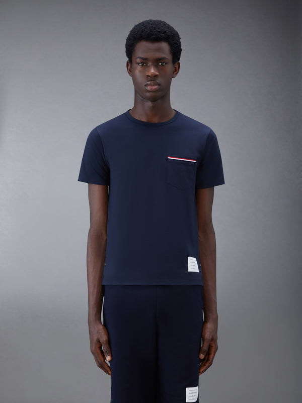 JERSEY RWB STRIPE POCKET TEE - featured image