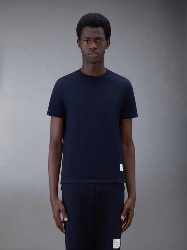 PIQUE RWB STRIPE RELAXED TEE - featured image