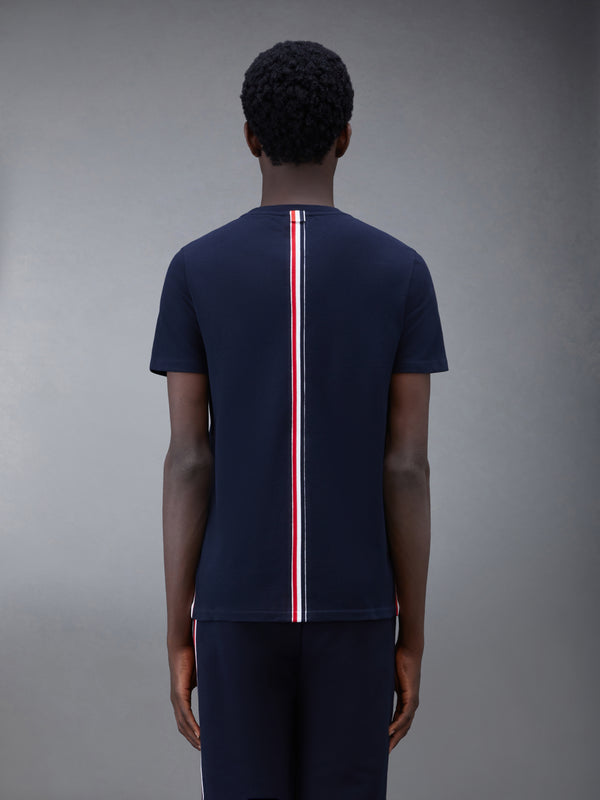 PIQUE RWB STRIPE RELAXED TEE - image 2