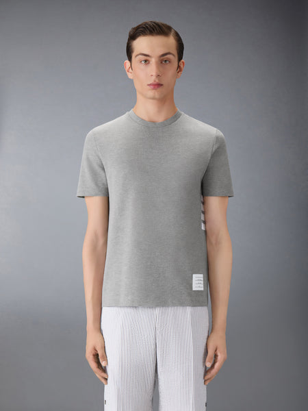 クラシック　ピケ 4-BAR Tシャツ ライト グレー