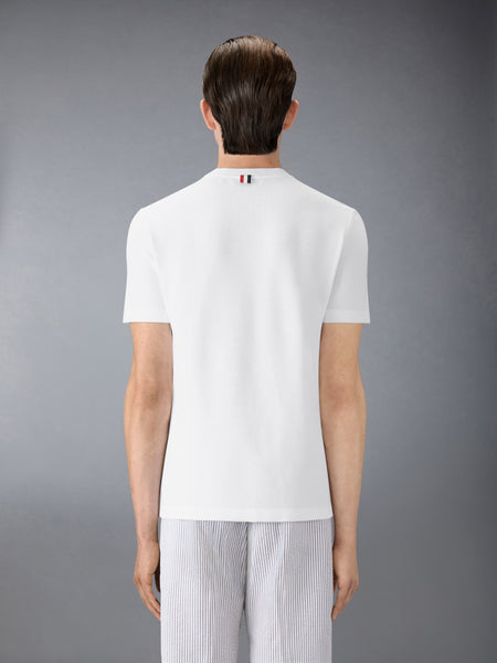 クラシック　ピケ 4-BAR Tシャツ 白