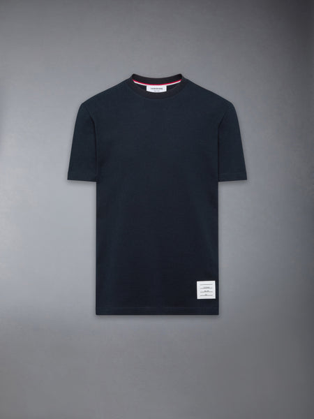 CLASSIC PIQUE 4-BAR TEE NAVY