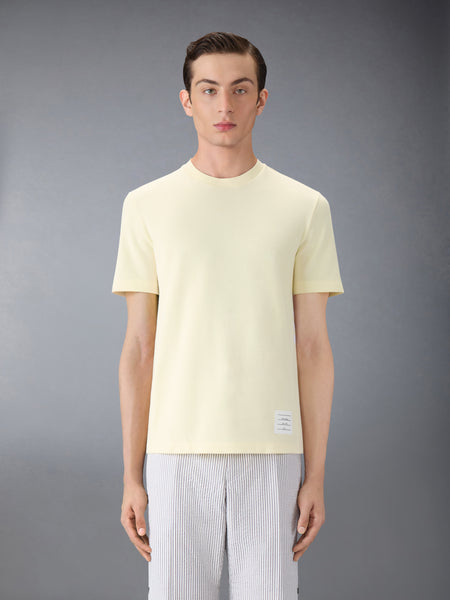クラシック　ピケ 4-BAR Tシャツ 黄色