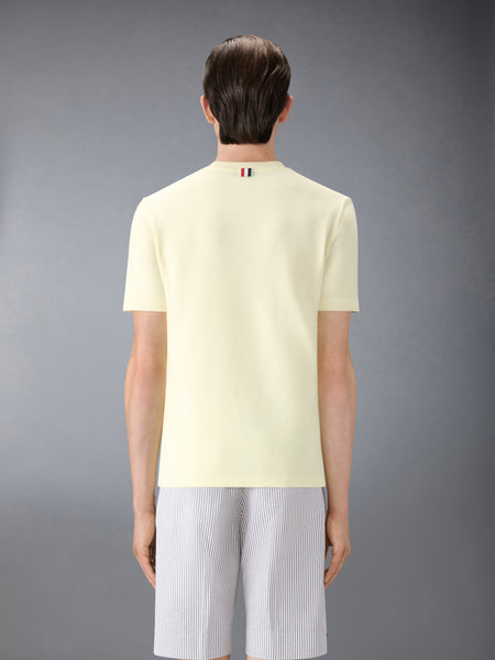 クラシック　ピケ 4-BAR Tシャツ 黄色