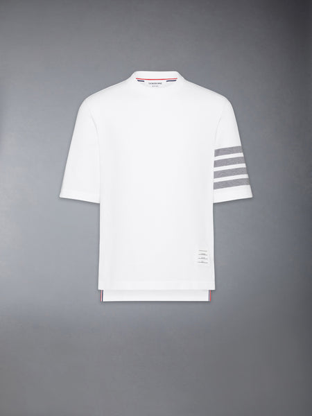 Jersey 4-Bar Short Sleeve Tee WHITE