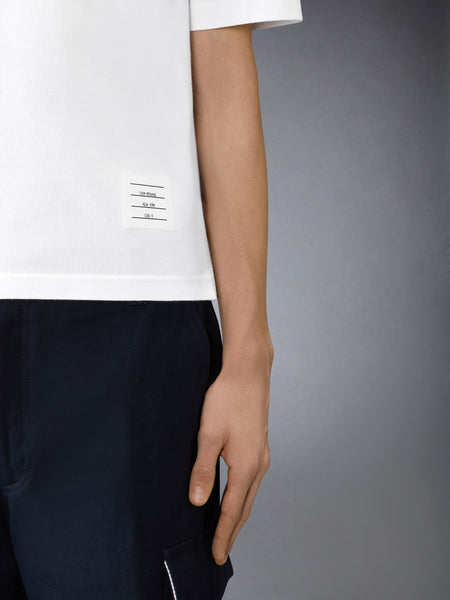 Jersey 4-Bar Short Sleeve Tee WHITE