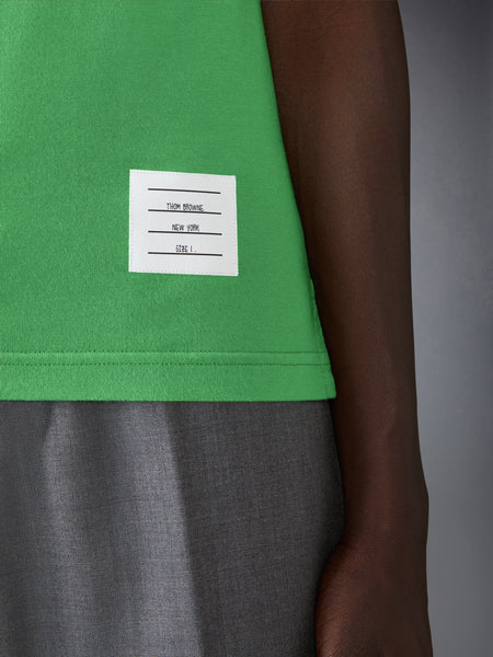 JERSEY 4-BAR SHORT SLEEVE TEE LT GREEN